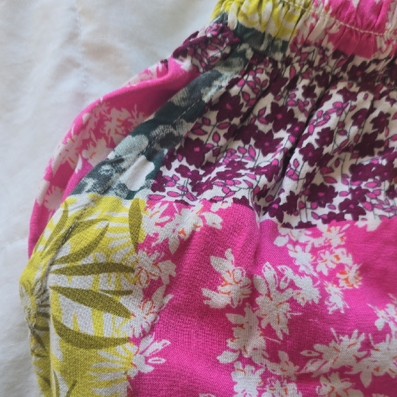 Floral Patchwork Kids Romper - Picture 5 of 6